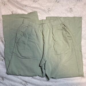 Patagonia Sea Foam Green Wide Leg Sweatpants – Size Small (Flawed)